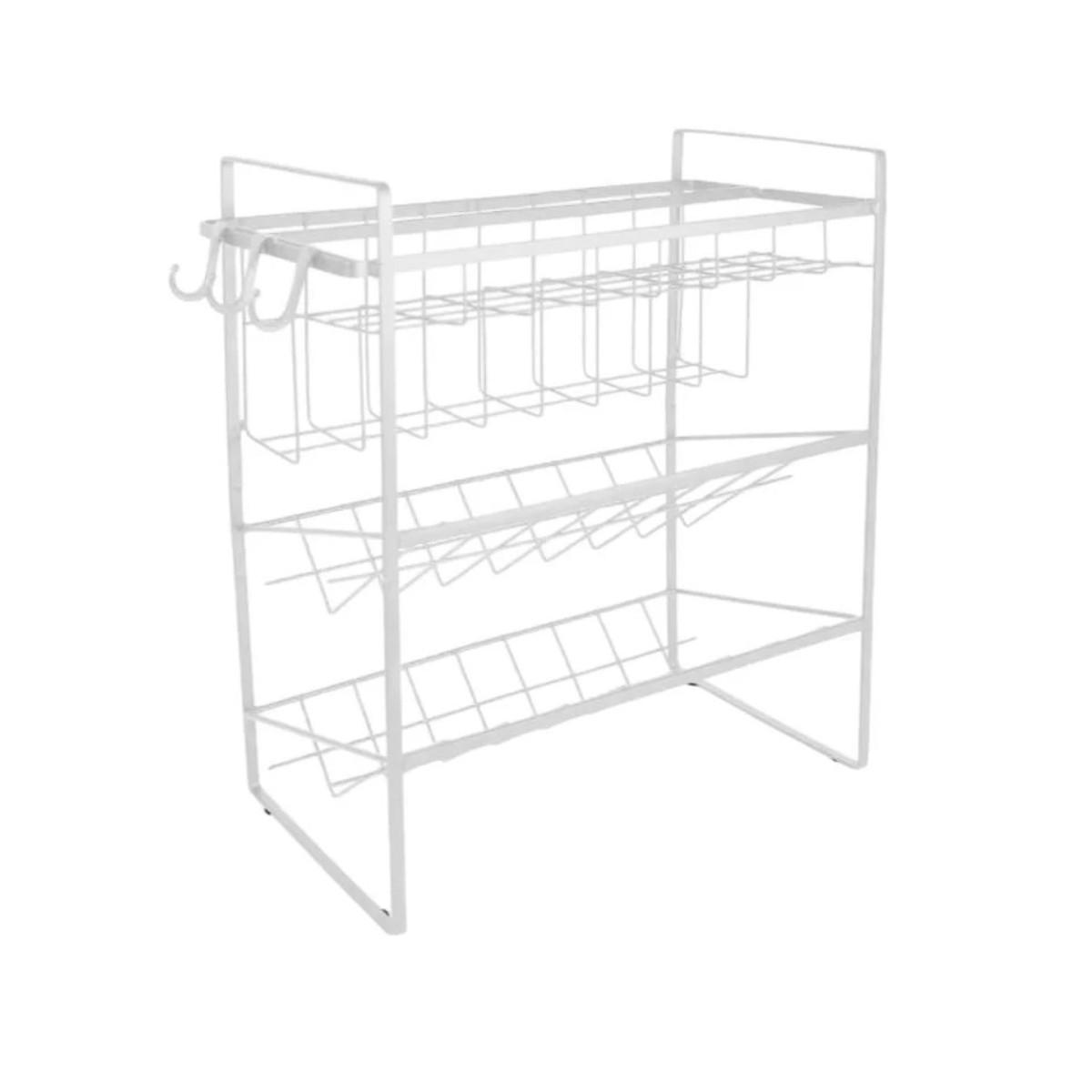 Полка кухонная Modern Home 3 яруса 34х18х37,5 см (M50225)