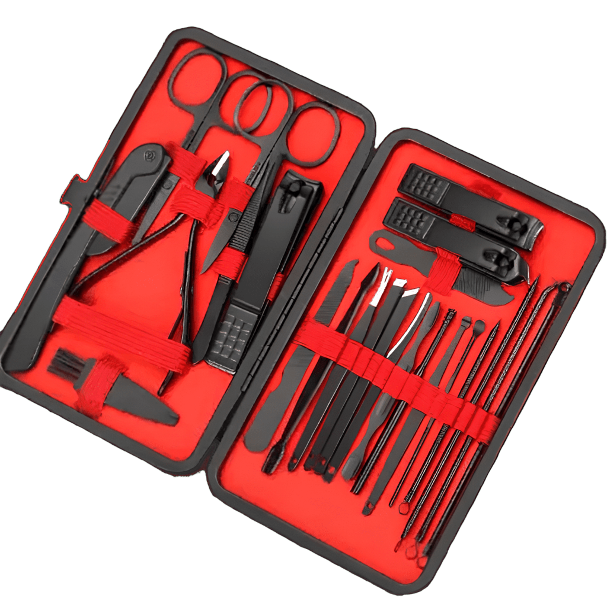 Набір манікюрний із 24 предметів у чохлі професійний Набір манікюрний із 24 предметів у чохлі професійний