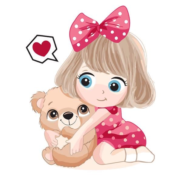 Картина по номерам Brushme Kids Любимый мышка 30х40 см (MEX7113)