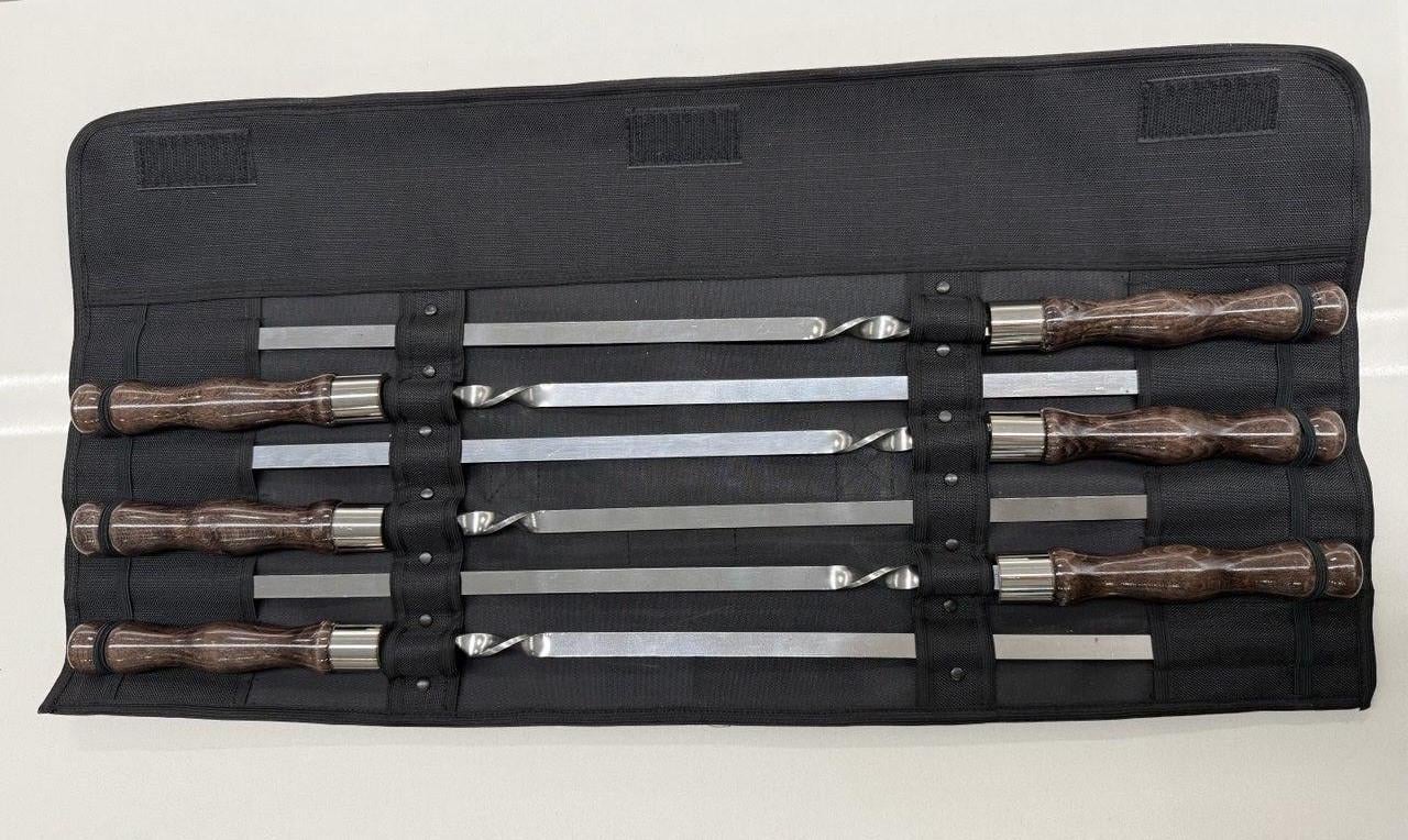 Набір шампурів із дерев’яною ручкою Smoke House 010