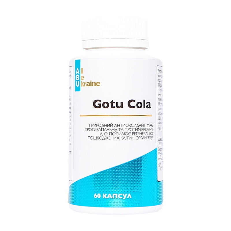 Готу кола екстракт ABU Gotu Cola 60 капс.