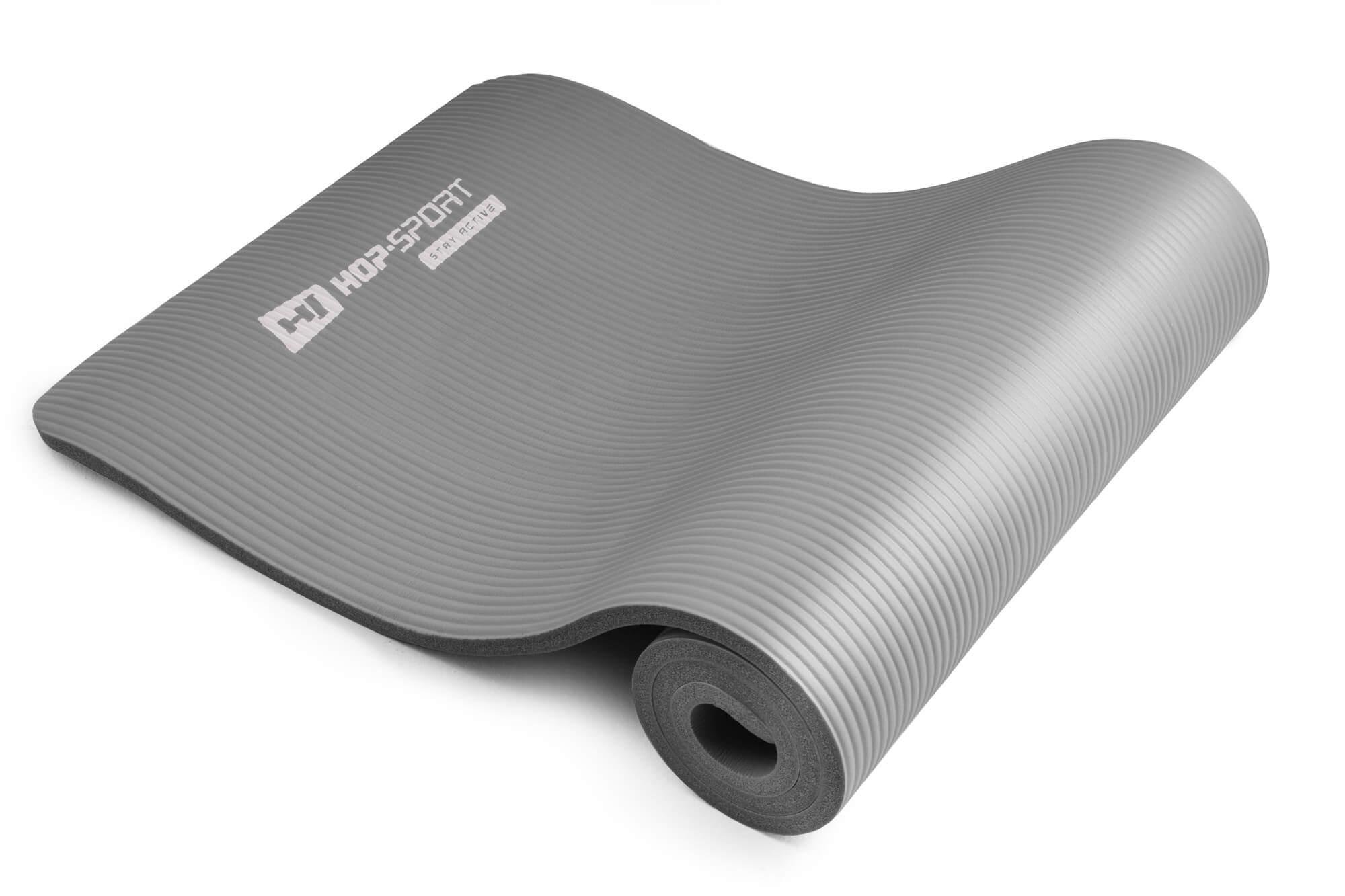 Коврик для фитнеса и йоги Hop-Sport HS-N015GM 1,5 см Серый Коврик для фитнеса и йоги Hop-Sport HS-N015GM 1,5 см Серый