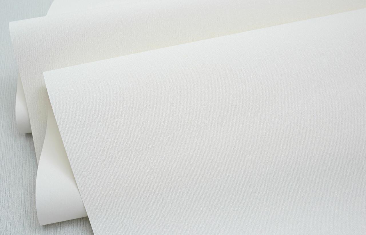 Обои флизелиновые SINTRA Fancy UNI 452417 фон винил горячего тиснения 1,06х10,05 м Белый