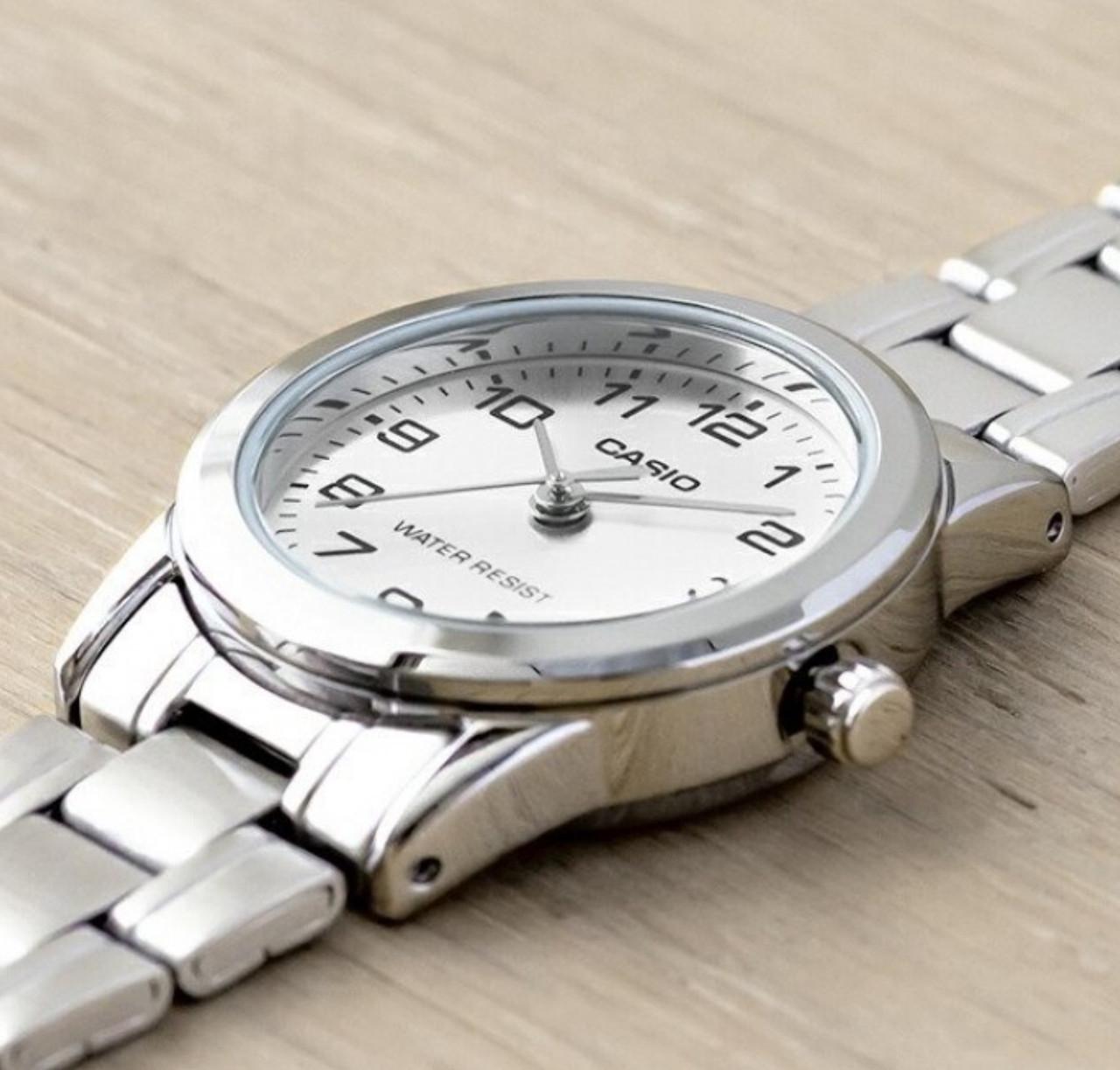 Наручные часы женские Casio LTP-V001D-7B d 25 мм Серебряный/Серый (2565634665) - фото 7