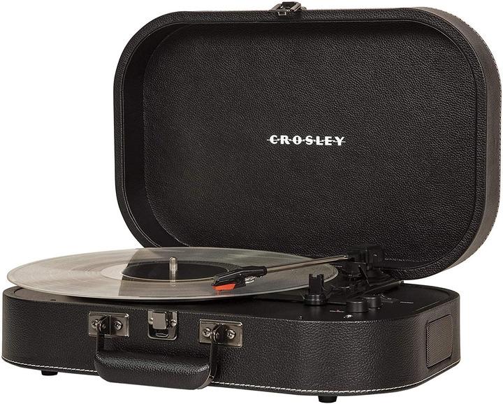 Програвач вініловий Crosley Discovery Bluetooth з вбудованими колонками Black