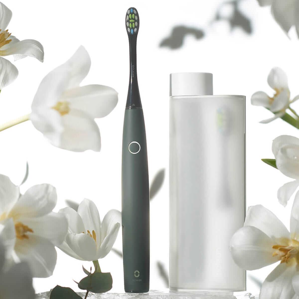 Электрическая зубная щетка Oclean Air 2 Electric Toothbrush Green - фото 14