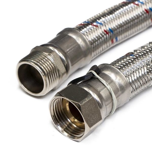 Шланг прямий антивібраційний 80 см