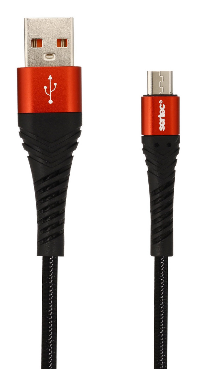 Кабель USB Sertec ST-059 1 м micro-usb Black (iz00480)