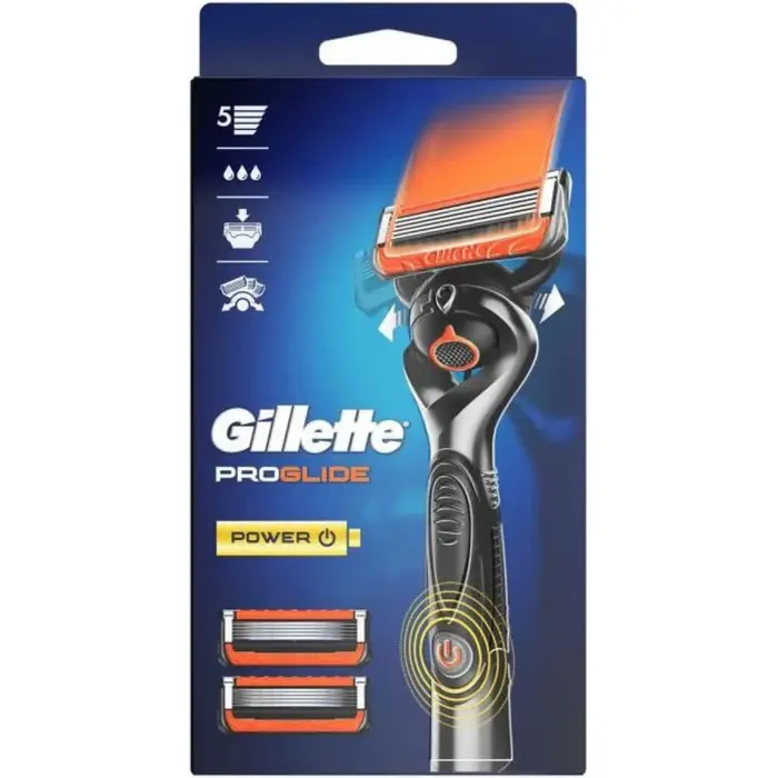 Станок для бритья Gillette Proglide Power с 2 сменными кассетами (578733)