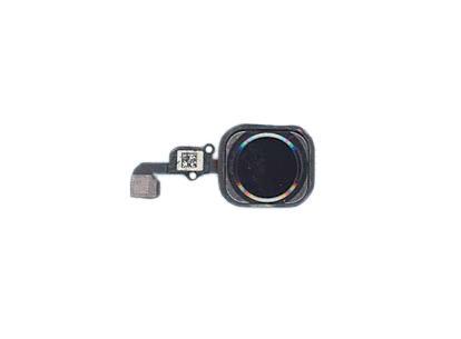 Кнопка Home у зборі з механізмом та шлейфом iPhone 6S/6S Plus Чорний