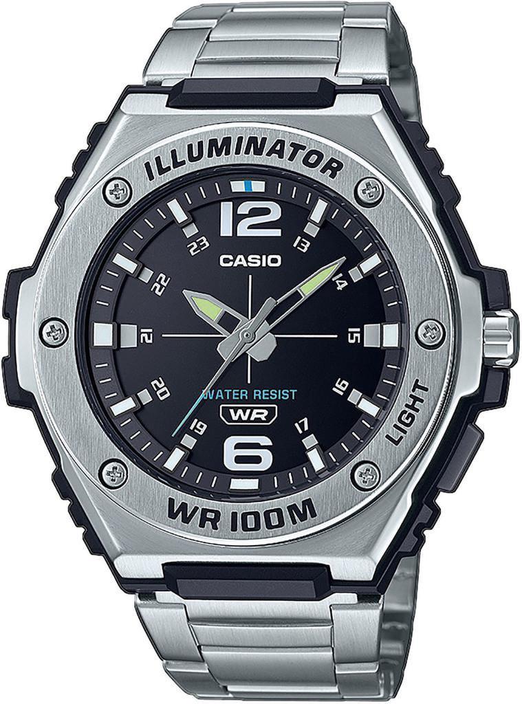 Наручные часы мужские Casio Timeless Collection MWA-100HD-1AVEF с водозащитой 100 м/подсветкой Черный (3148809106)