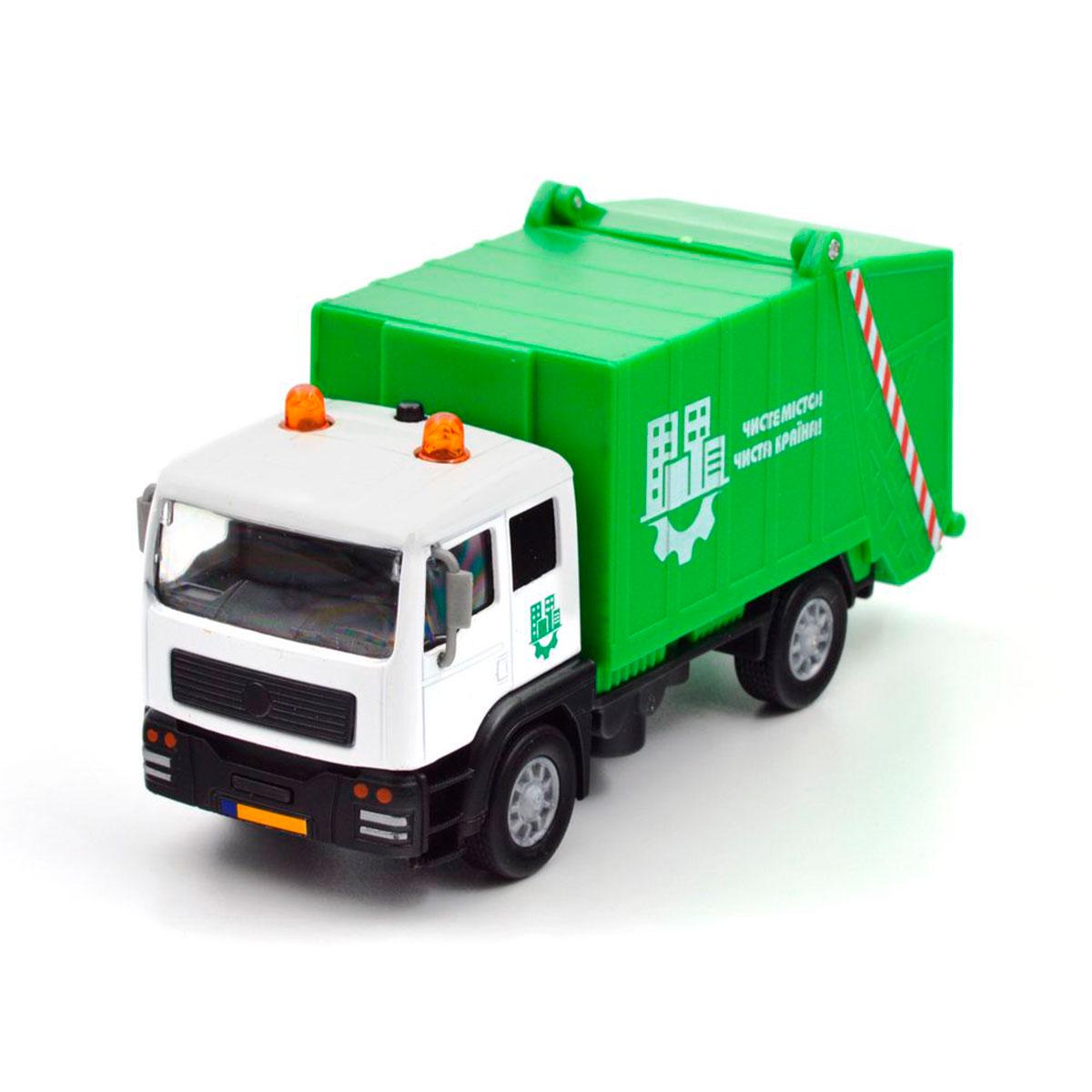 Автомодель игрушечная детская МУСОР воз свет/звук Автомодель игрушечная детская МУСОР воз свет/звук