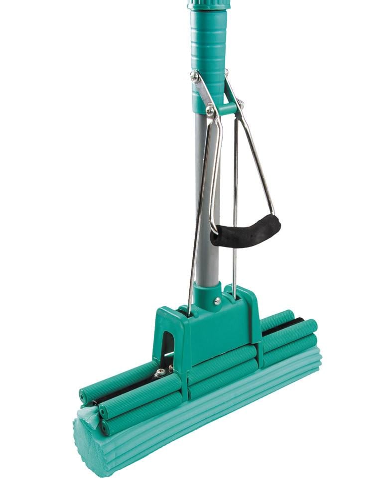 Швабра ГОСПОДАР с отжимом и насадкой Губка (14-6445)