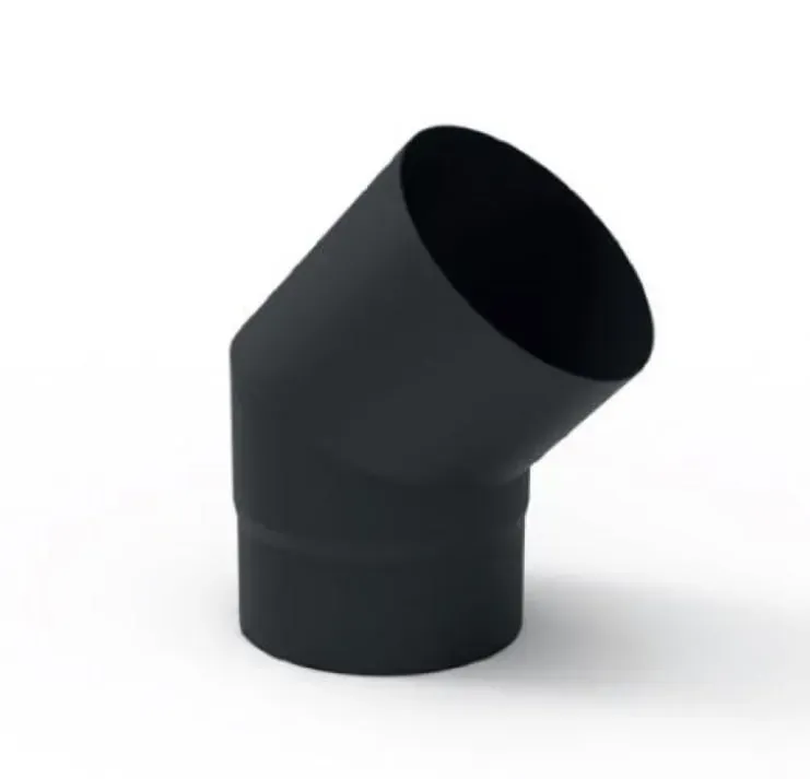 Колено 45 2 мм d 120 мм Черный (2617) Колено 45 2 мм d 120 мм Черный (2617)