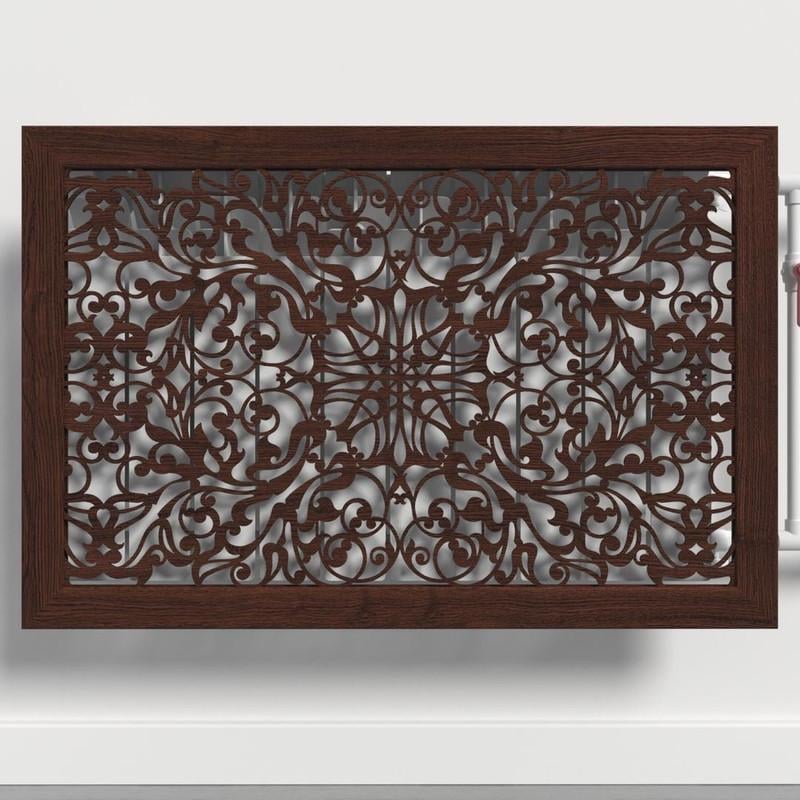 Решетка-экран на батарею SMARTWOOD 1200 мм Венге (R20104110) Решетка-экран на батарею SMARTWOOD 1200 мм Венге (R20104110)