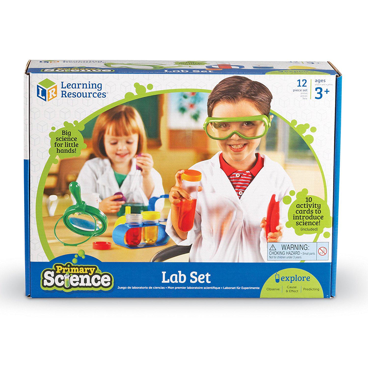 Ігровий набір Лабораторія науки Learning Resources Primary Science Learning Lab 12 деталей (LER 2784) - фото 4