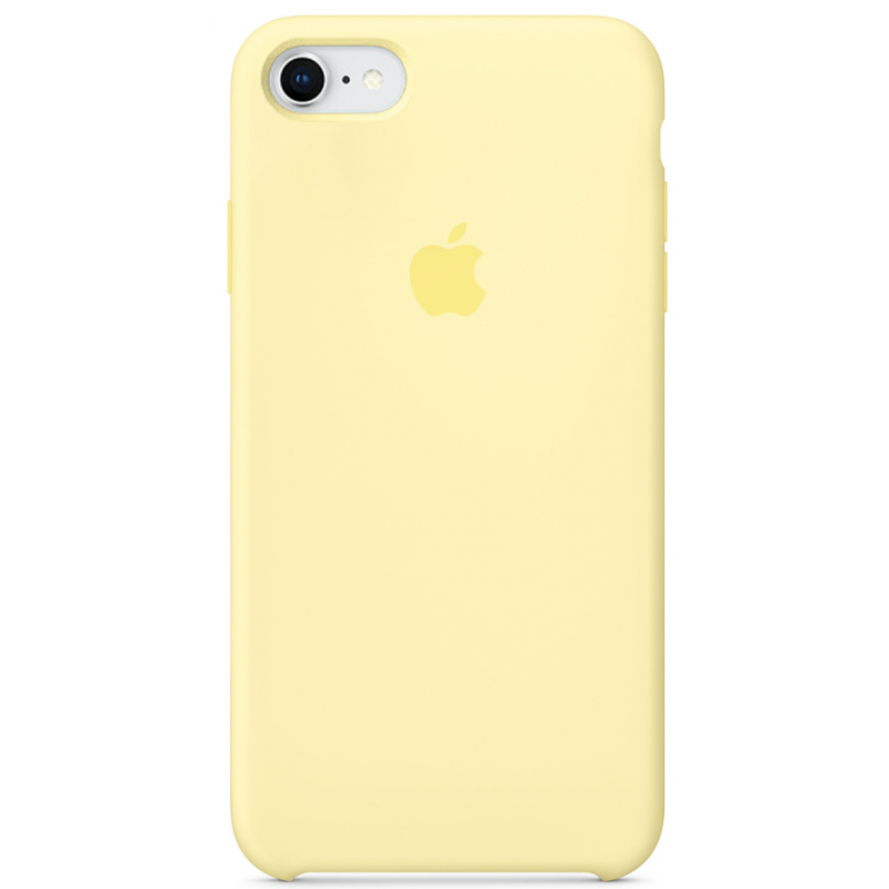 Чохол GoVern Silicone Case для Apple iPhone 7/8/SE 2020 Mellow Yellow