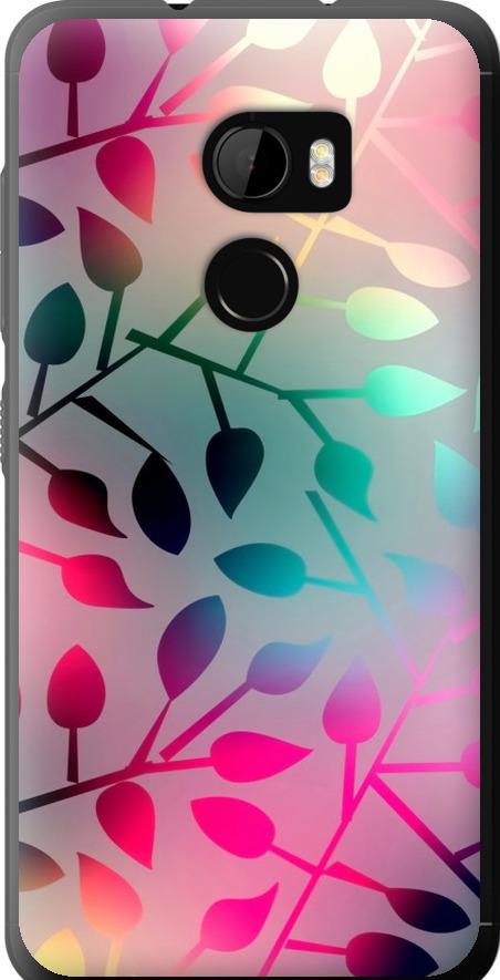 Чехол на HTC One X10 Листья (2235u-995-42517)