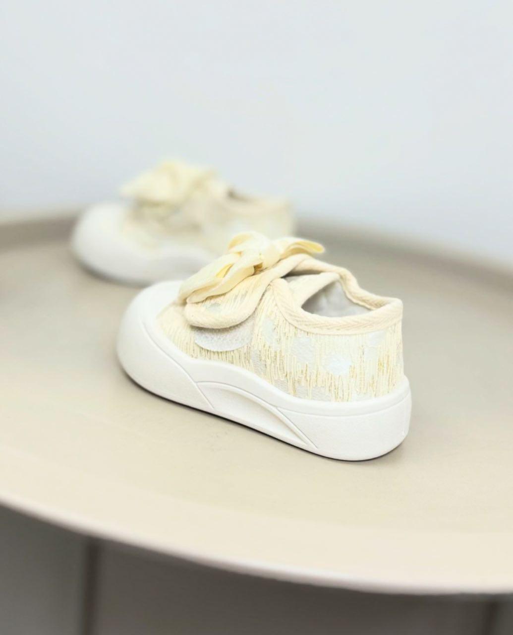 Кросівки дитячі р. 19 Бежевий (1403) - фото 6