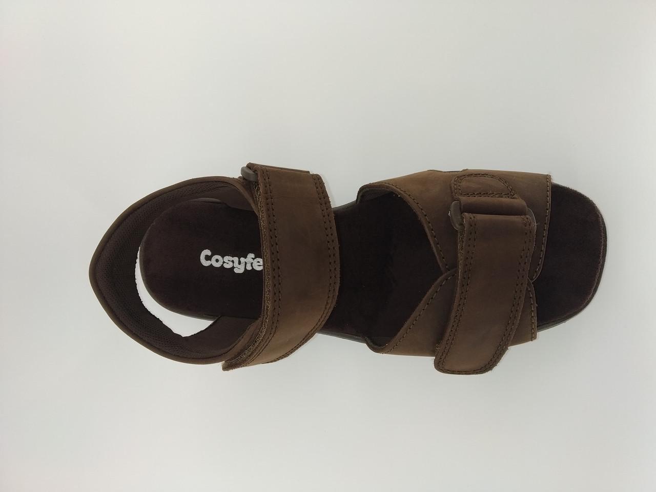 Сандалии мужские кожаные Cosyfeet 014 Bradford р. 42 28 см Коричневый (1207889088) - фото 5 Сандалии мужские кожаные Cosyfeet 014 Bradford р. 42 28 см Коричневый (1207889088) - фото 5
