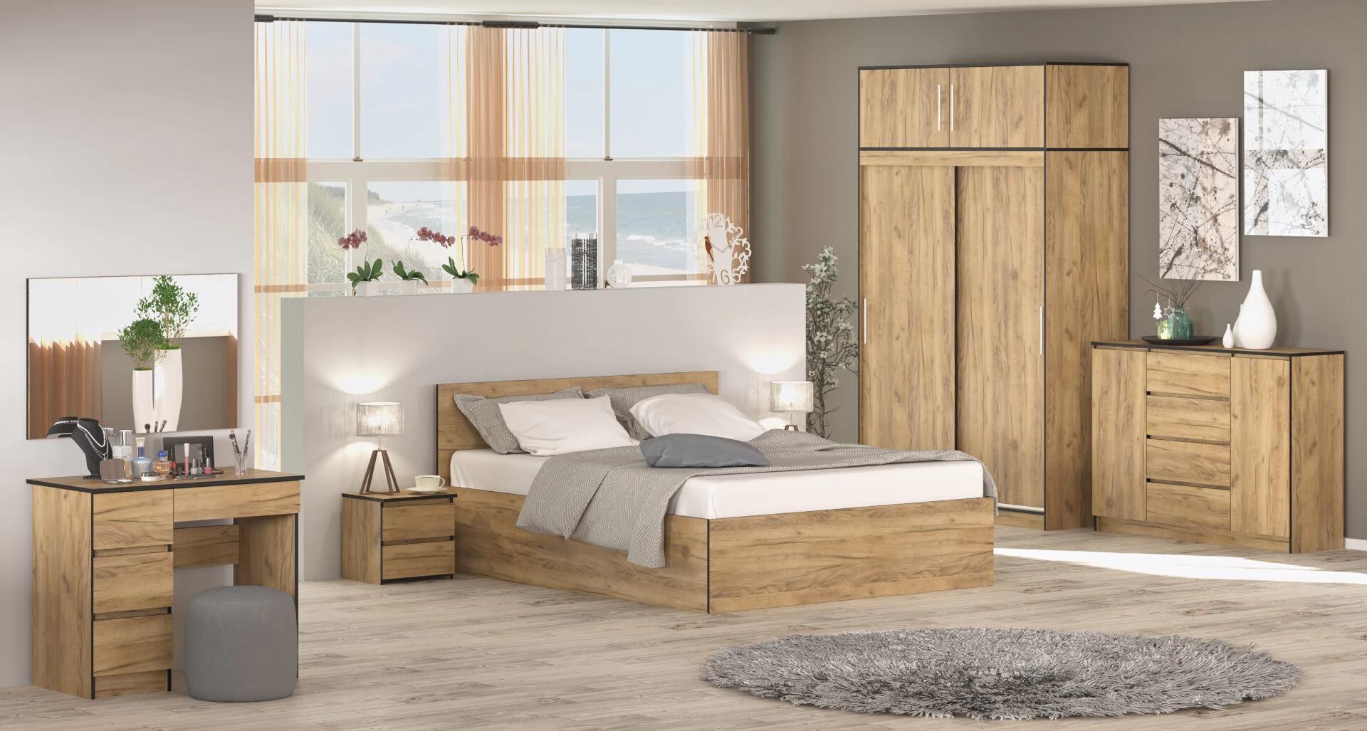 Трюмо Mebel Service Бруклін 90,2х50,2х76,6 см Дуб крафт золотий (27776520) - фото 3 Трюмо Mebel Service Бруклін 90,2х50,2х76,6 см Дуб крафт золотий (27776520) - фото 3