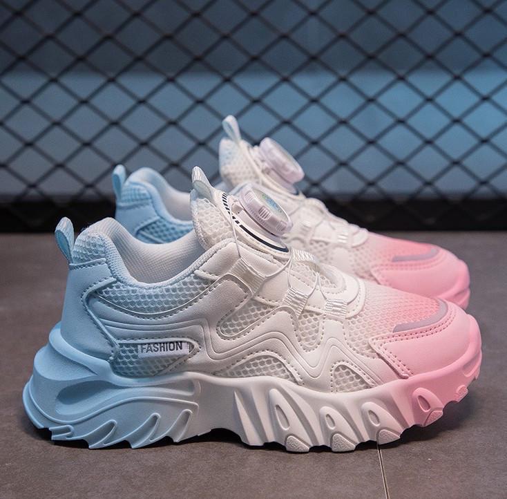 Кроссовки детские с автоматической шнуровкой р. 28 Белый (3015)