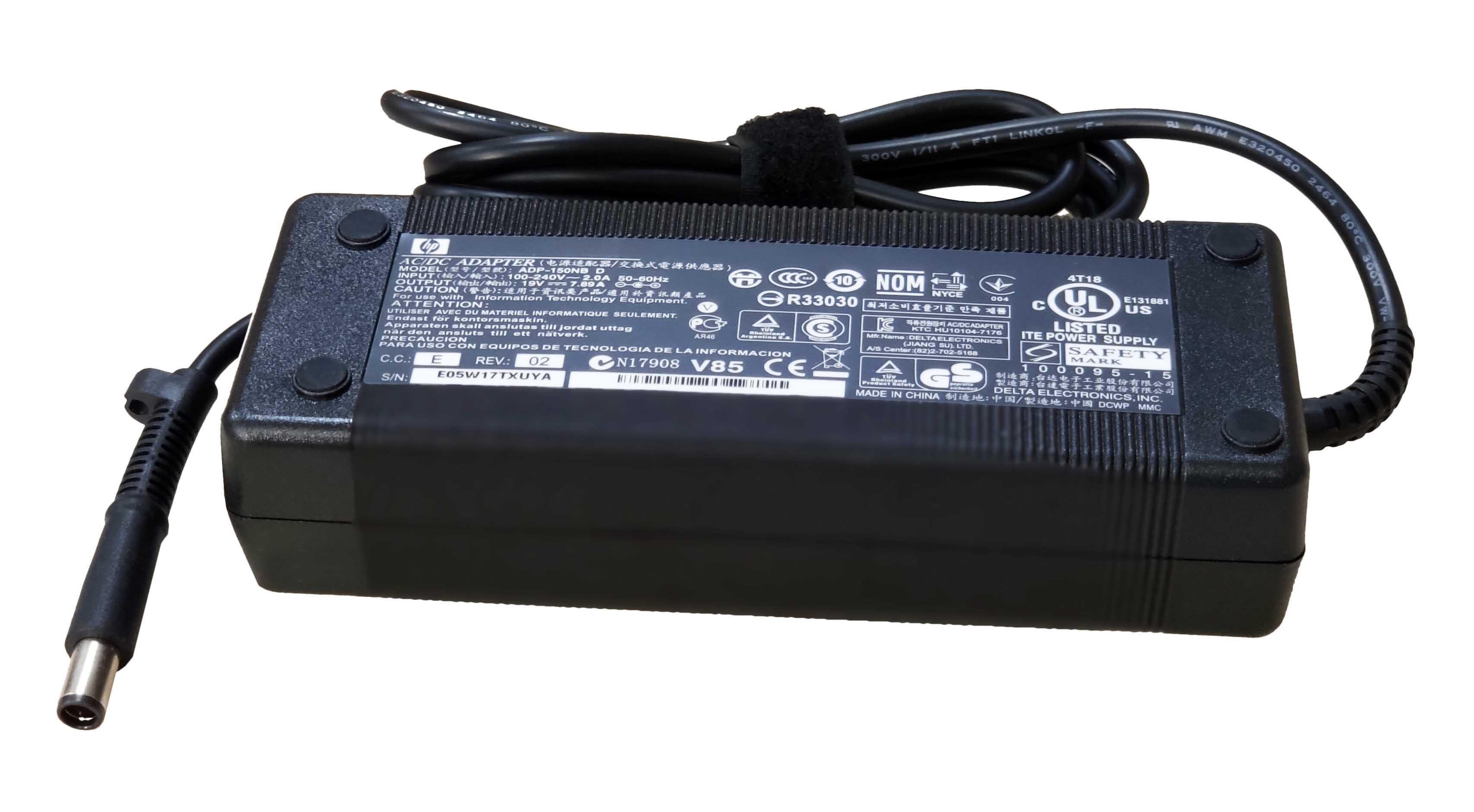 Блок питания для ноутбука HP PA-1900-15C1 150W 19V 7,89A 7,4x5,0 мм (011301)