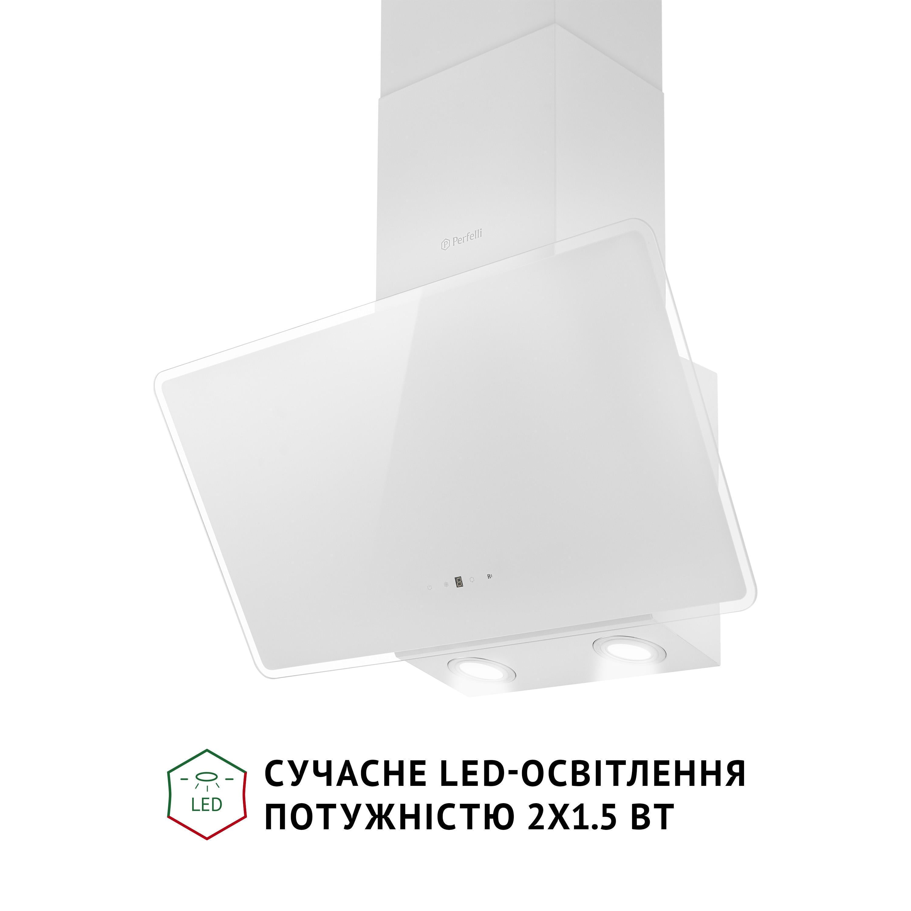 Вытяжка Perfelli VICCO 6HSR BIANCO - фото 4