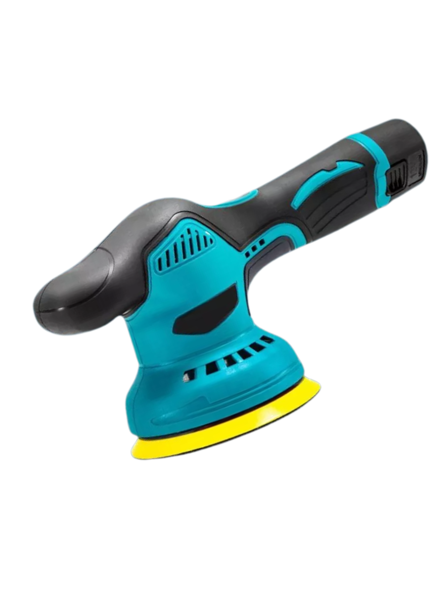 Полірувально-шліфувальна машина акумуляторна 12 V 4 насадки Блакитний (5270884584)