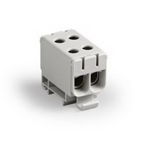 Клемник розподільчий Ensto Al 6-50/Cu 2,5-50 Сірий (KE66)