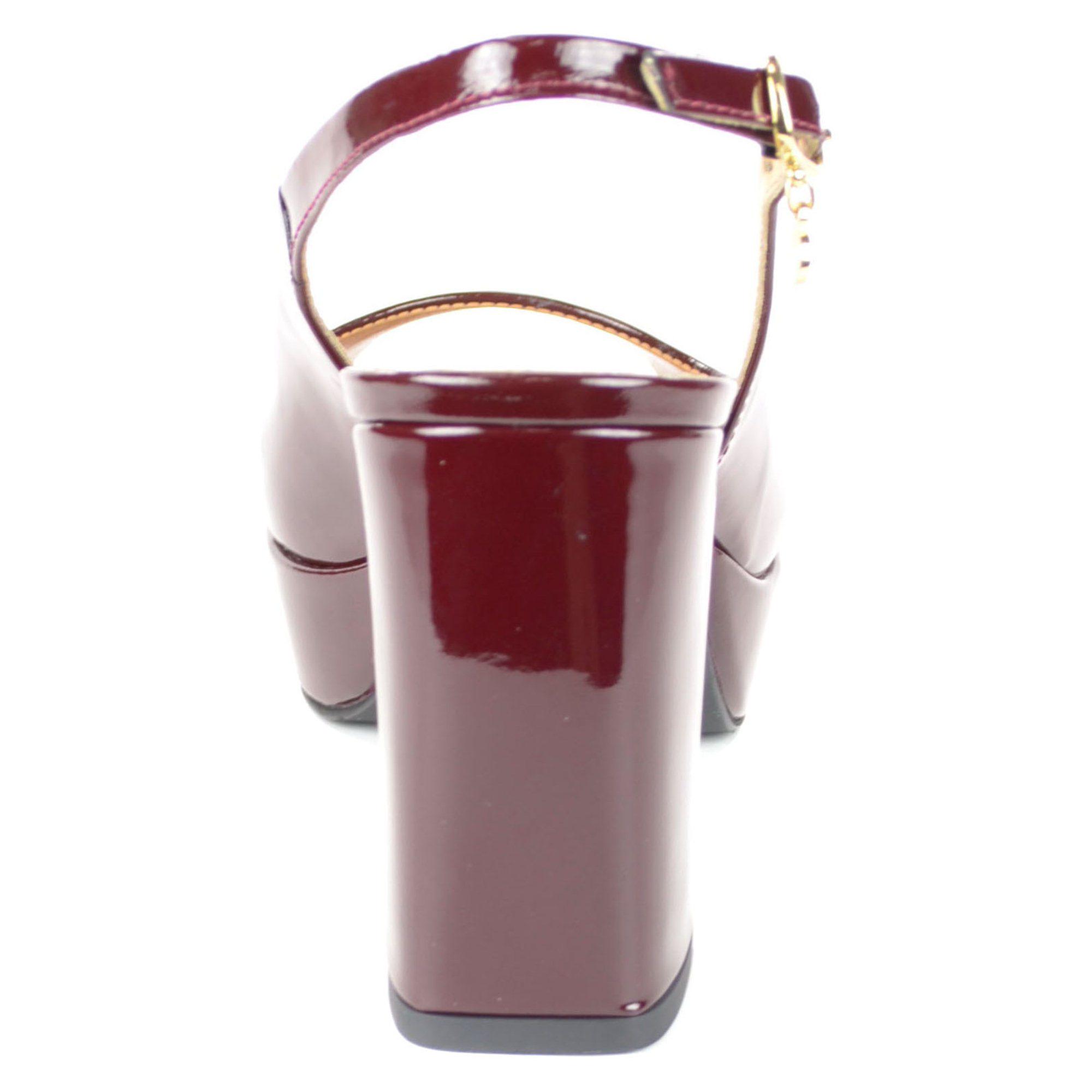 Босоножки женские летние Lottini р. 37 Бордовый (07973-37) - фото 10