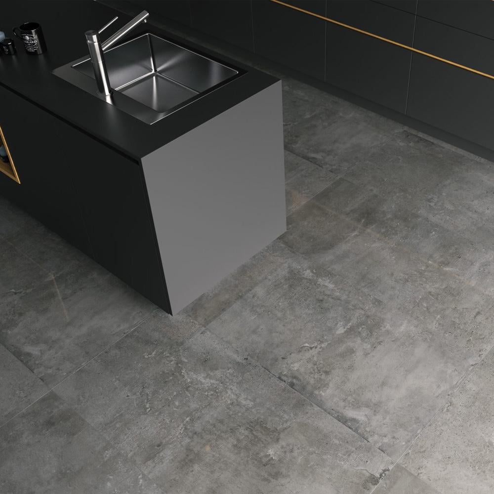 Плитка для підлоги та стін Cerrad GRES SOFTCEMENT RECT 60x60 см Графітовий (23665545) - фото 3