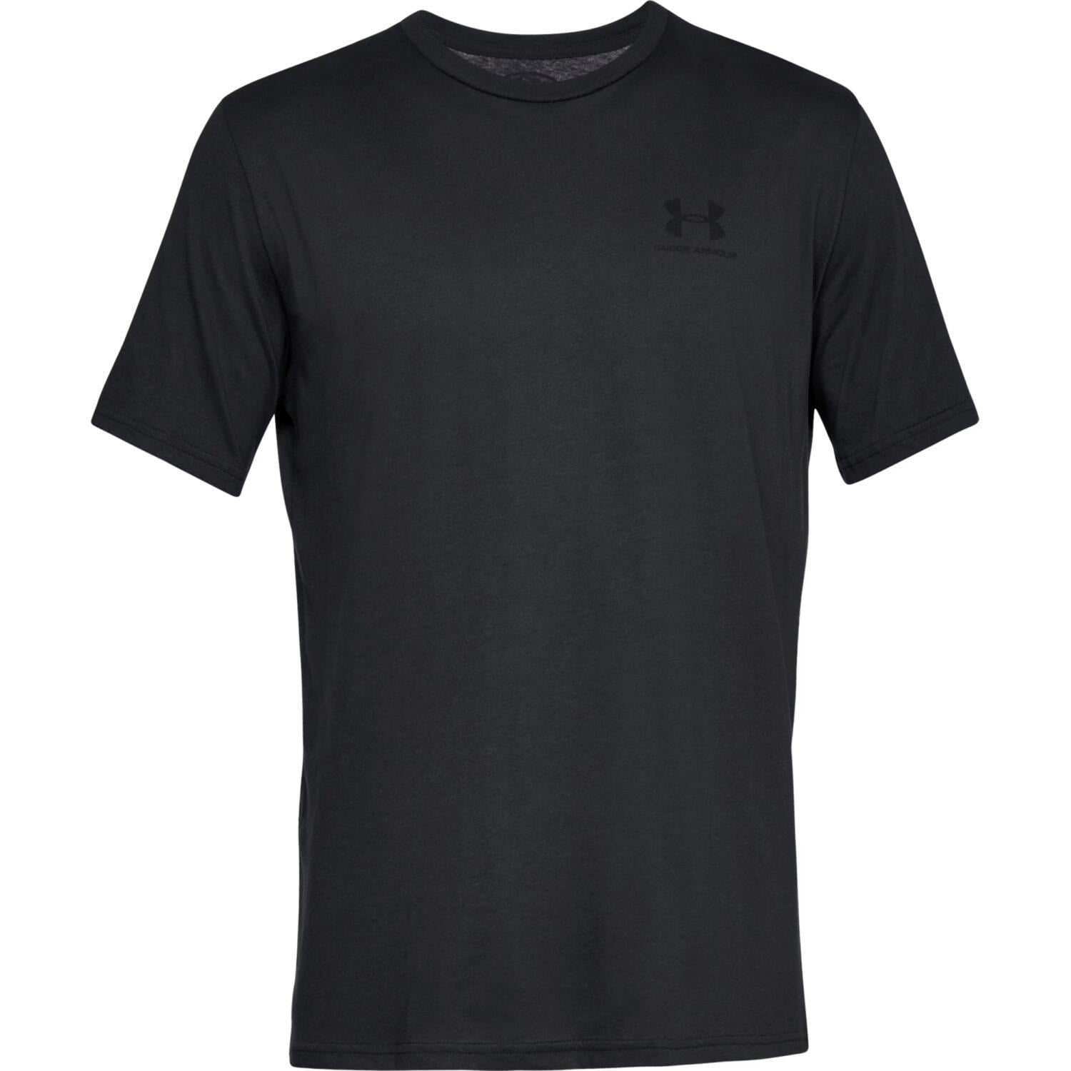 Футболка Under Armour LEFT CHEST LOGO 1326799-001 L Черный (49681-51)