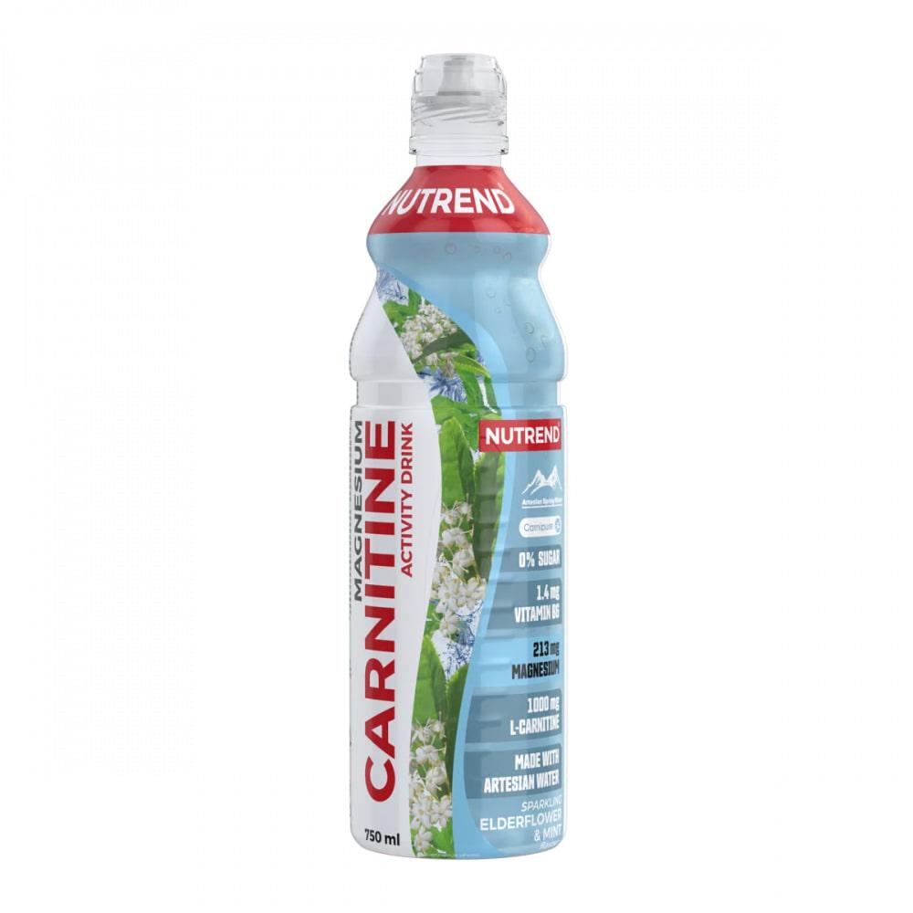 Жироспалювач NUTREND Carnitine Magnesium Activity Drink Бузина/м`ята 750 мл