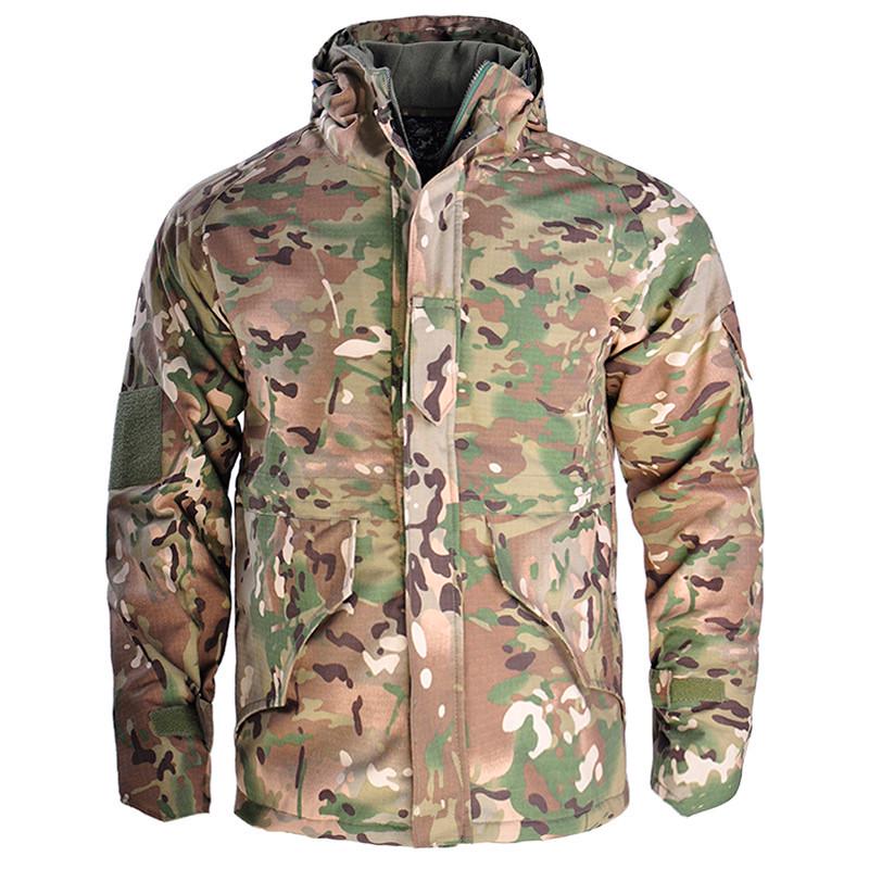 Куртка мужская Han-Wild G8P G8YJSCFY на флисе XL Camouflage