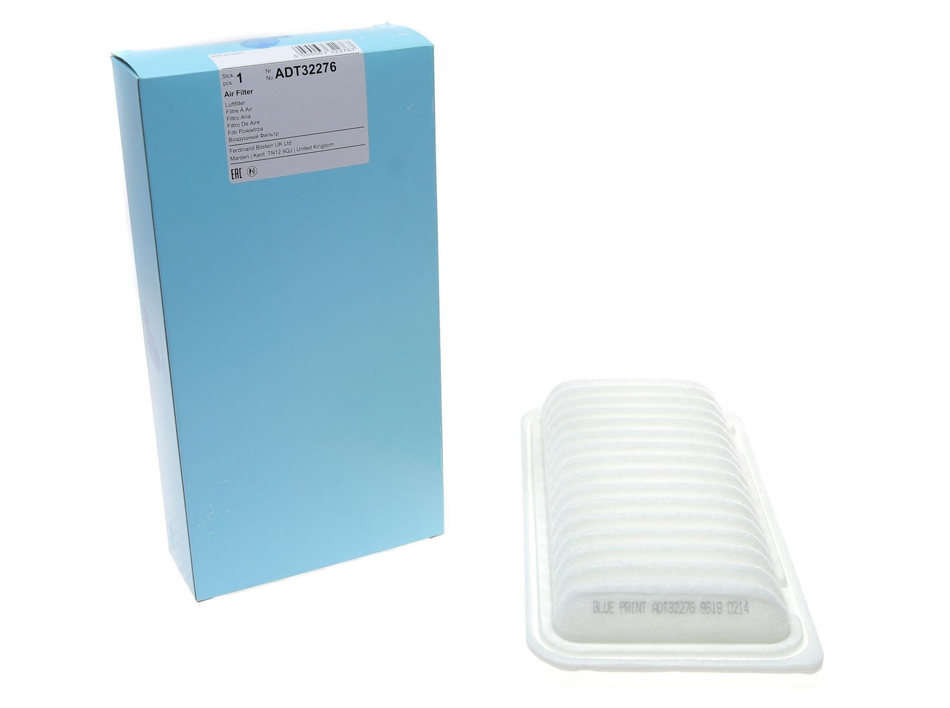 Фільтр повітряний BLUE PRINT для Toyota Corolla 01-09 (ADT32276)