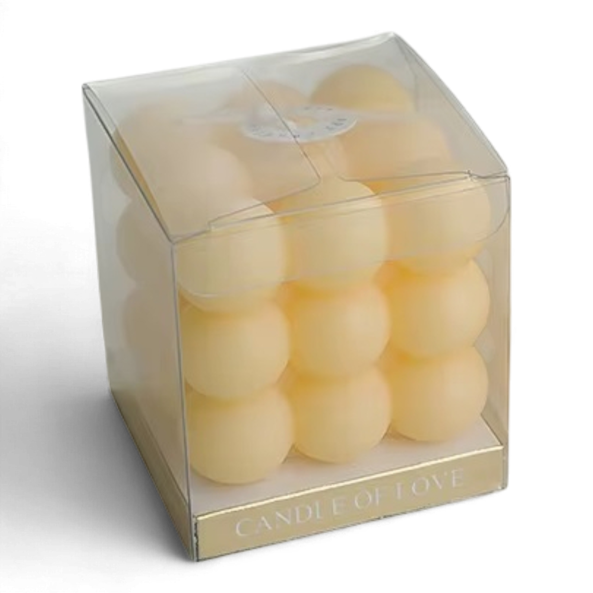 Свічка бульбашково-кубічна Du Song Сир жовтий (00018) - фото 3