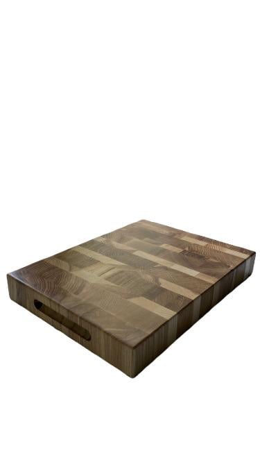 Доска разделочная Дуб и Ясень 34,5x25,5x4,5 см (1033-25)