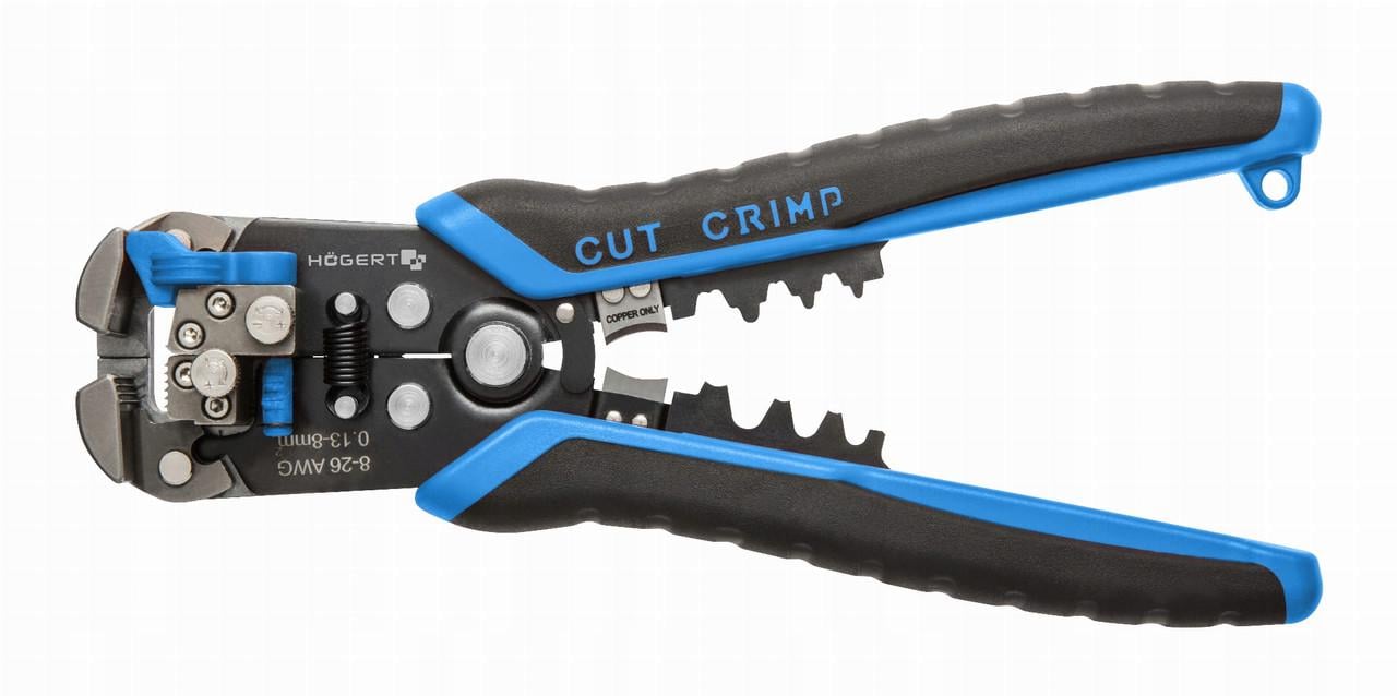 Кліщі автоматичні для зачищення проводів HOEGERT Technik (HT1P182) Кліщі автоматичні для зачищення проводів HOEGERT Technik (HT1P182)