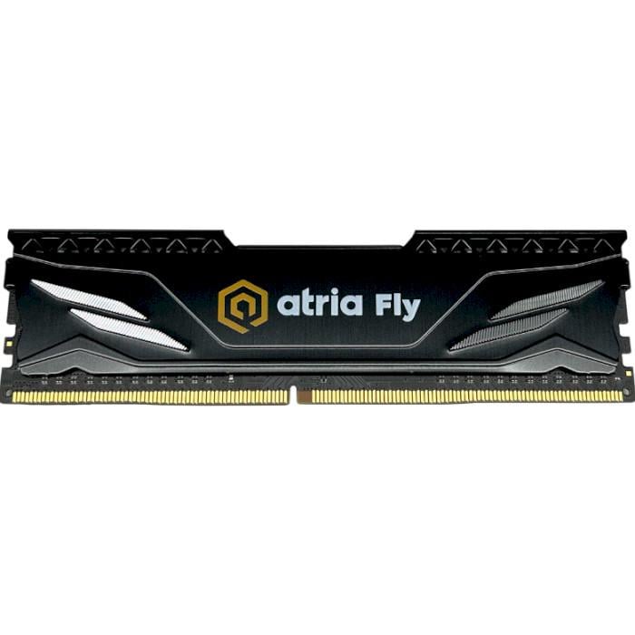 Оперативна пам'ять ATRIA Fly DIMM DDR4 8 Гб 3200 МГц Black (UAT43200CL18B/8)