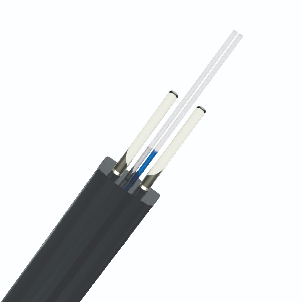 Кабель волоконно-оптический NG OPTICS FTTH-001-SM ADSS G657A2 LSZH Черный (22132530)