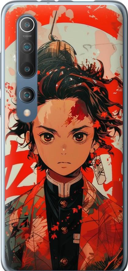 Чехол на Xiaomi Mi 10 Тандзиро Камадо (6131u-1860-42517) Чехол на Xiaomi Mi 10 Тандзиро Камадо (6131u-1860-42517)