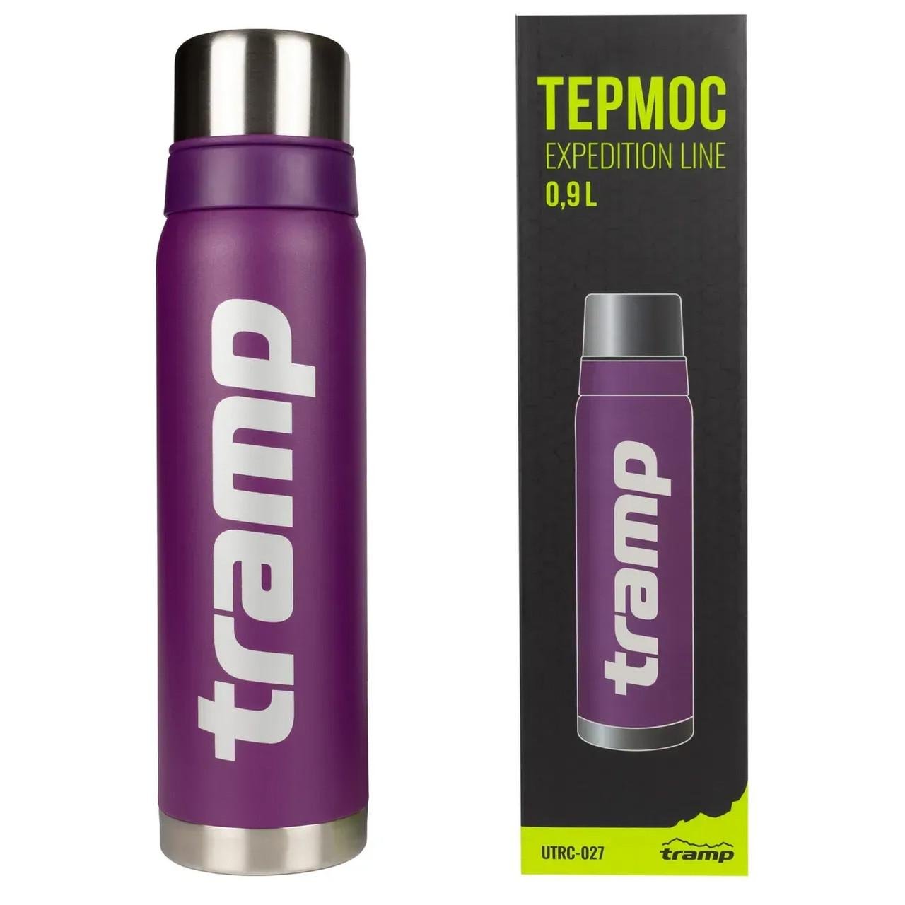 Термос Tramp Expedition Line 0,9 л Фіолетовий (TRC-027-purple) - фото 1 Термос Tramp Expedition Line 0,9 л Фіолетовий (TRC-027-purple) - фото 1