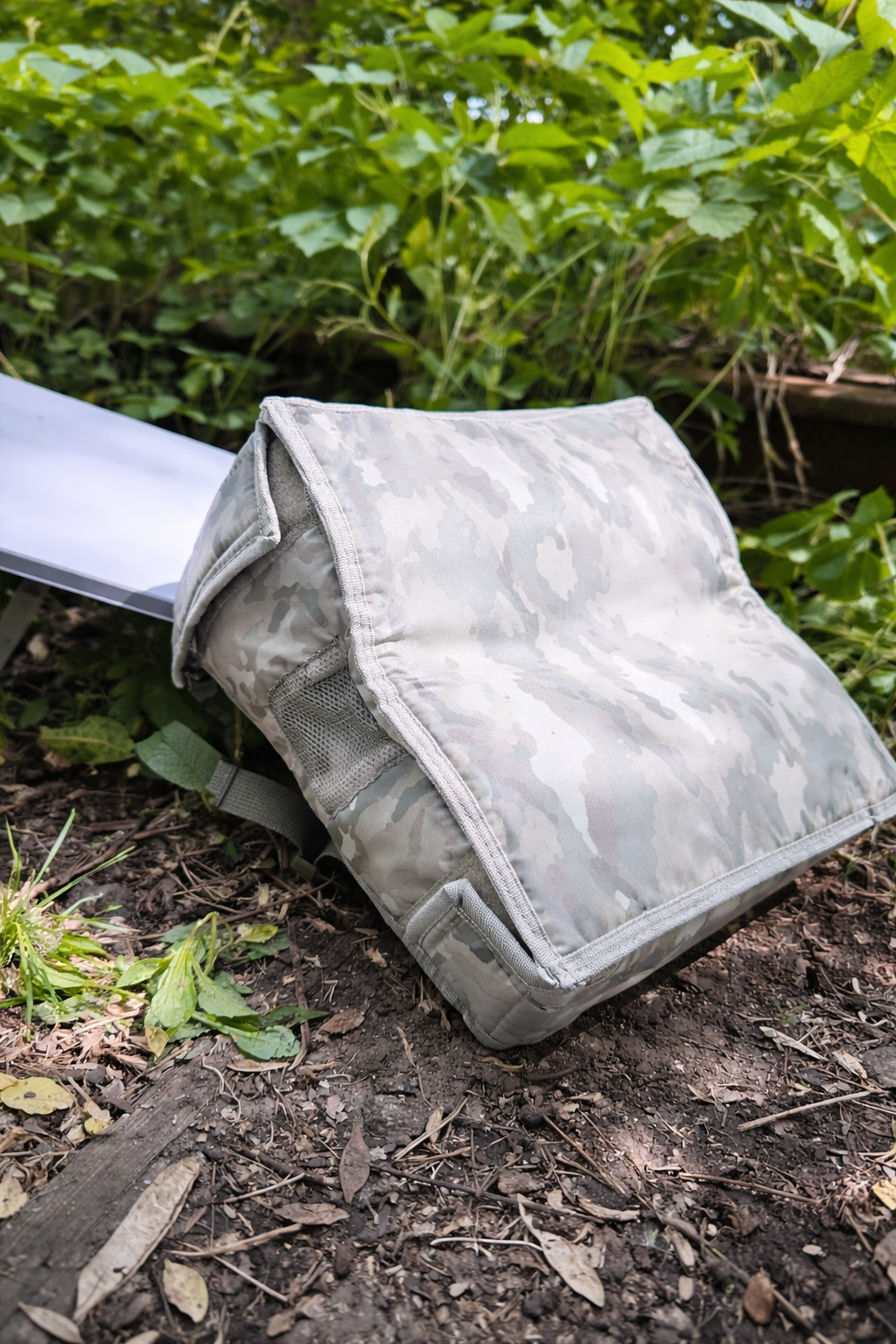 Чохол антитепловізор для антени Starlink Mini Луска Білий мультикам Чохол антитепловізор для антени Starlink Mini Луска Білий мультикам