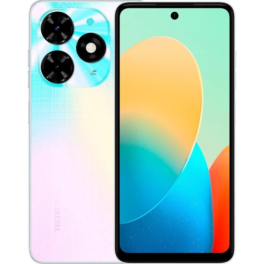 Смартфон Tecno spark 20c (BG7n) 8/128 GB Mystery White (2561560472)