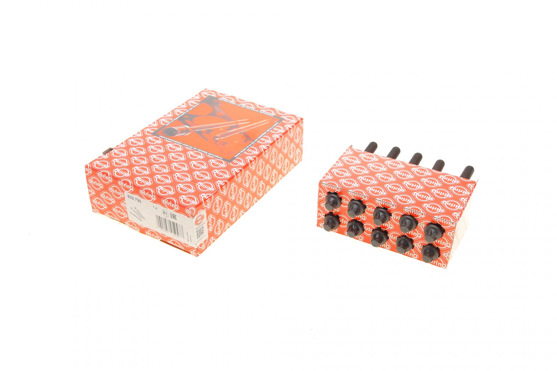 Болты головки ELRING BMW 5 E34/E39/7 E32/E38/X5 E53 92-05, M60/M62 10 шт. (802,790)