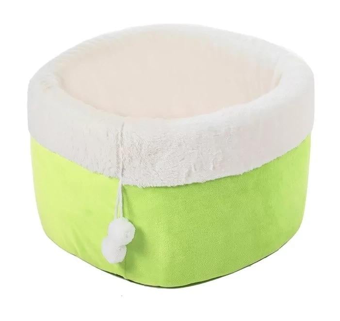 Лежанка для собак и кошек М 48х28 см Зеленый (gd-11-VS)