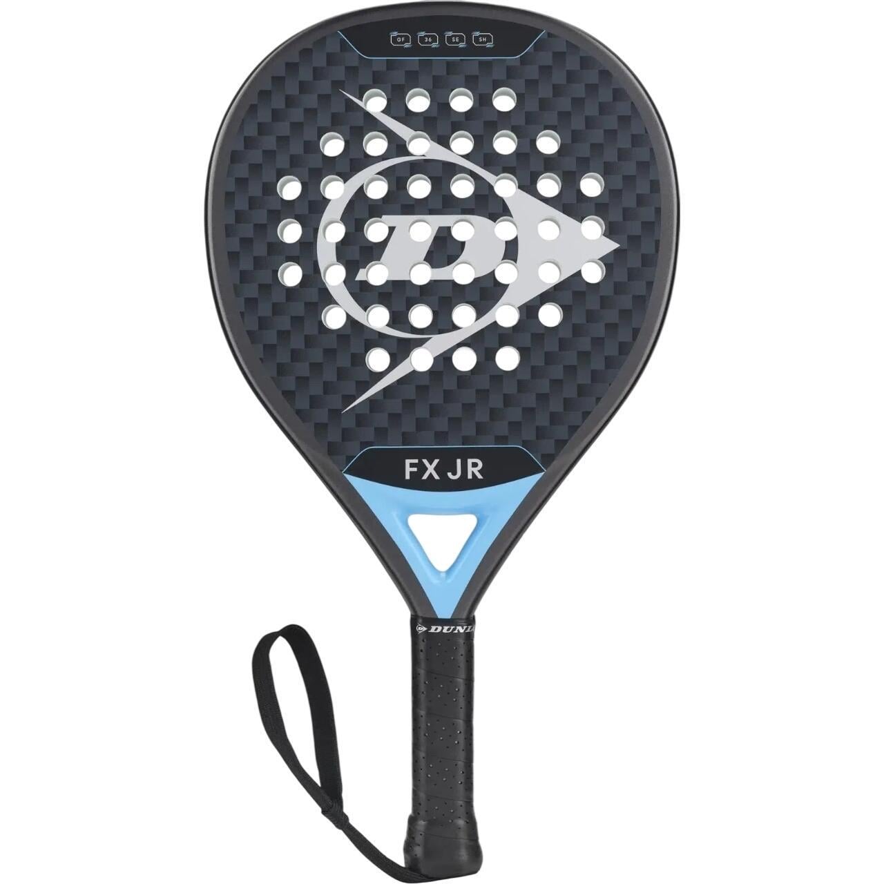 Ракетка для падл-тенісу дитяча Dunlop PRT FX JUNIOR 2026 Чорно-блакитний (10370746) Ракетка для падл-тенісу дитяча Dunlop PRT FX JUNIOR 2026 Чорно-блакитний (10370746)