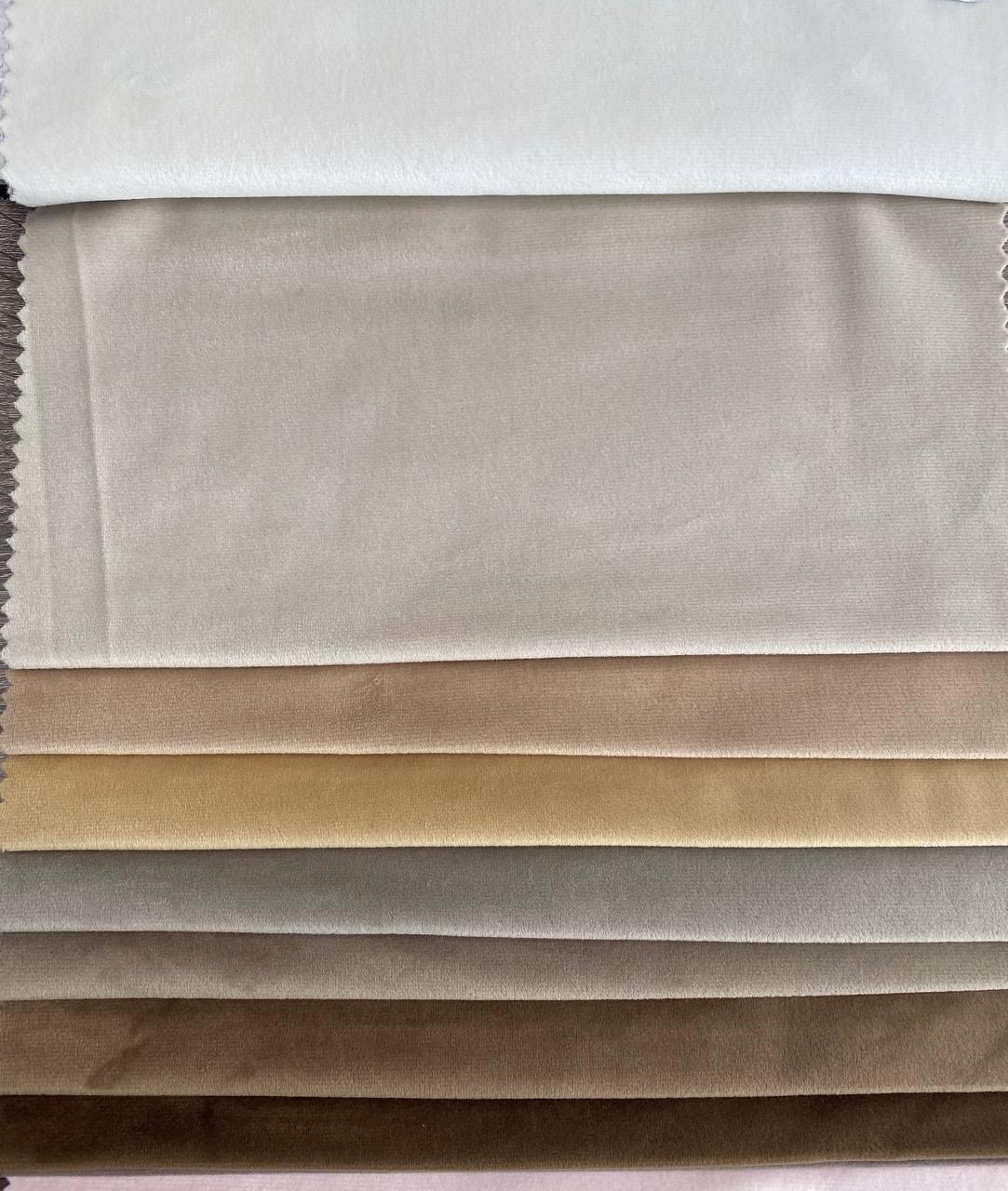 Штора велюрова на тасьмі 6 см 150х270 см Світло-бежевий (6319-N2-T43) - фото 5 Штора велюрова на тасьмі 6 см 150х270 см Світло-бежевий (6319-N2-T43) - фото 5