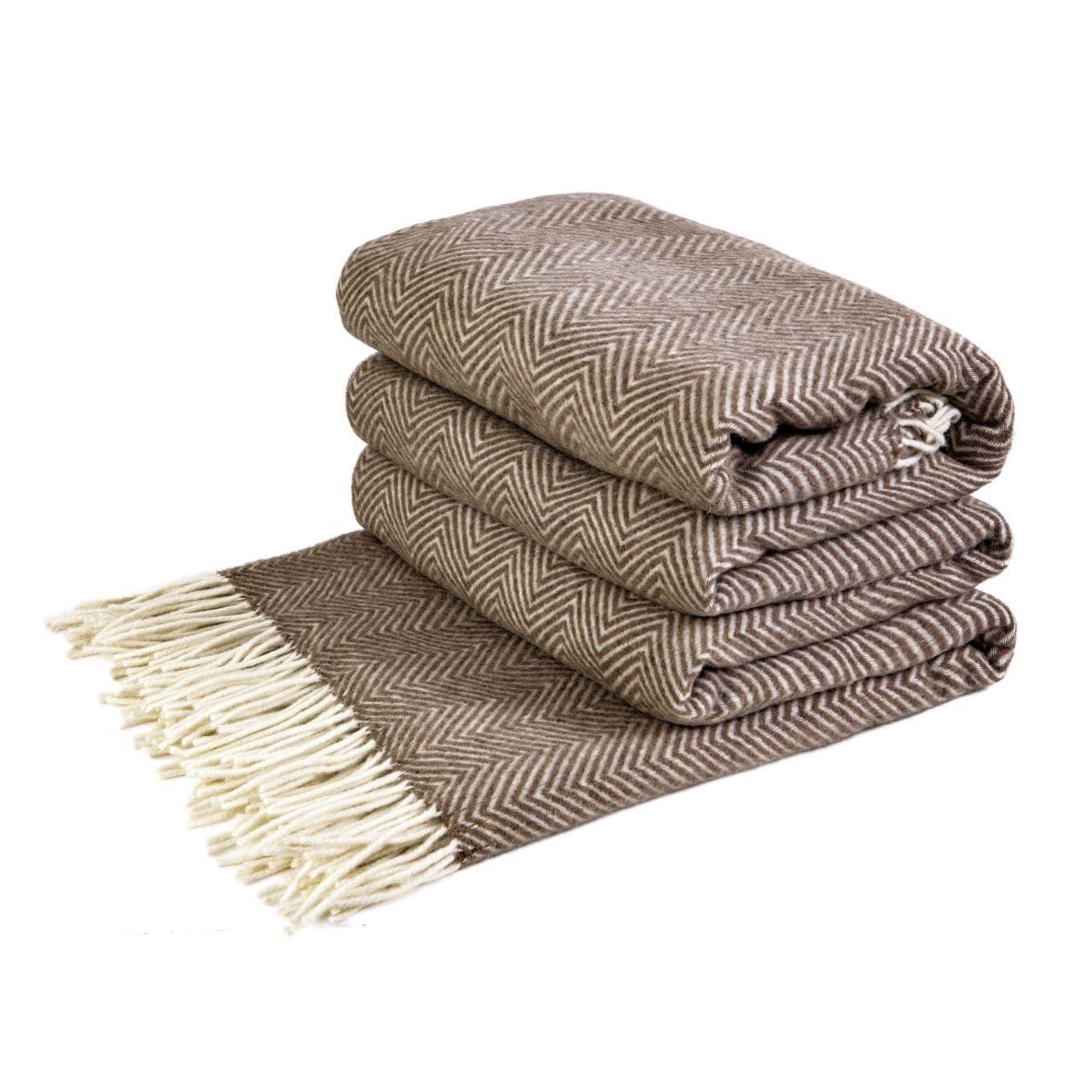 Плед шерстяной Love You Зигзаг 140x200 см (4239)